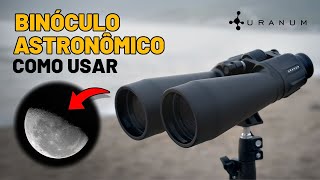 BINÓCULO ASTRONÔMICO COMO FOCAR E AJUSTAR UM BINÓCULO  COMO USAR SATURN  BINÓCULOS OU TELESCÓPIO [upl. by Imarej477]