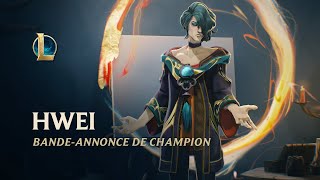 Hwei Visionnaire  Bandeannonce de champion  League of Legends [upl. by Shelbi90]