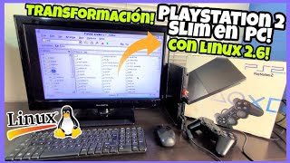 🔥PLAYSTATION 2 CONVERTIDO EN PC CON LINUX FINAL ÉPICO COMO HACER UN CLUSTER DE PLAYSTATION 2 👈🏻😲 [upl. by Haidedej]