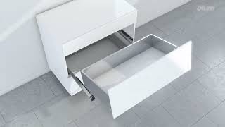 Blum Drawer Runners  Compatible with Elementi Bathroom Furniture [upl. by Rehtaeh]