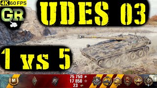 World of Tanks UDES 03 Replay  10 Kills 65K DMGPatch 141 [upl. by Ritz]