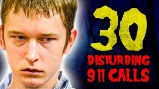 30 disturbing true 911 calls [upl. by Dnomra]