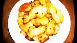 Crunchy Roast Potatoes amp Parsnips [upl. by Imij775]