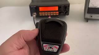 RCI2970 AMFMSSB CB RADIO WITH ASTATIC ROAD DEVIL [upl. by Atinuhs]