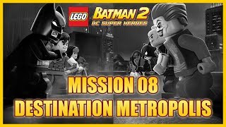 Destination Metropolis Walkthrough  LEGO Batman 2 DC Superheroes  Gaming Link Media [upl. by Chrisoula]