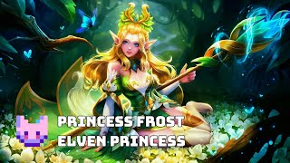 Honor of Kings Elven Princess Princess Frost Skin  Normal [upl. by Hanschen]