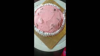 light cream cake decorationph no 9123692352 chocola cakemaking darkchocolate blackchocolate [upl. by Annahsor53]