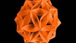 How to make an Origami Bucky Flower Ball from Stella Conica modules [upl. by Donelle]