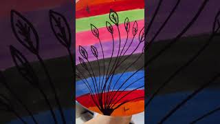 Fun painting short sart trending music spedup lyrics dance song bedazzle trending art t [upl. by Ella]