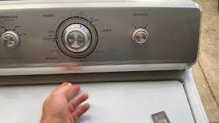 Maytag Washer Wont Spin or Drain  FIXED at NO COST [upl. by Euqirrne803]