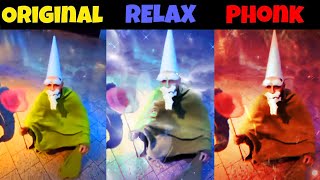 The Green Wizard Gnome Original vs Phonk vs Relax Remix Version Episode 3 [upl. by Iznil640]