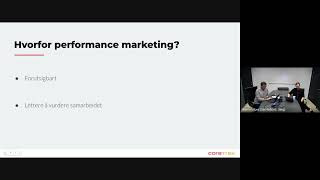 Webinar om Performance Marketing  13 november 2024 [upl. by Luht]