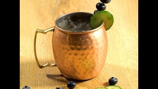 Easy Way to Make Blueberry Cucumber Moscow Mule [upl. by Ankeny866]