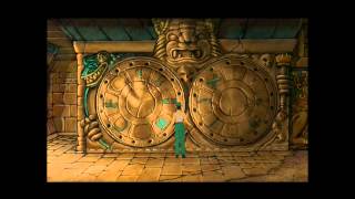 Broken Sword 2 Part 21  Mayan Puzzle Room  with Easter Egg [upl. by Ruella205]