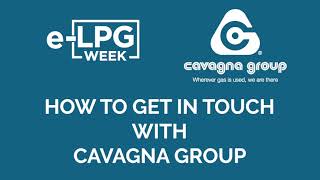 ELPG week 2020 How to get in touch with Cavagna Group [upl. by Glynn35]