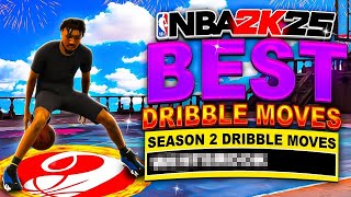 THE FASTEST amp BEST COMBOS on 2k25  BEST DRIBBLE MOVES TO GET OPEN [upl. by Dnamra]