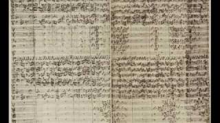 Bach Manuscript  Matthaeus Passion  01 [upl. by Downall]