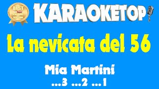 La nevicata del 56  Mia Martini Karaoke professionale  Base musicale con testo  Audio HQ [upl. by Adyaj426]