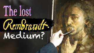 The Lost Rembrandt Medium  Jannik Hösel AKA Nicksenium Shares His Painting Method [upl. by Idnahs]