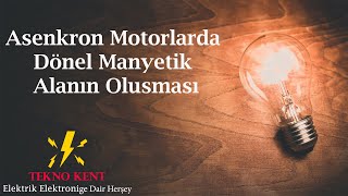 Asenkron Motorların Çalışma Prensibi Rotating Magnetic Field [upl. by Jempty]