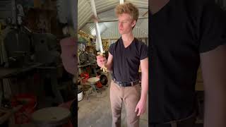 Celtic Druid Sword Work in Progress blacksmith bladesmithing diy swordsmith fantasy swords [upl. by Ambert]