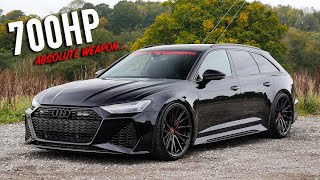 This 700hp 2020 RS6 is CRAZY FAST QS Tuning [upl. by Keriann]