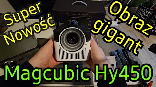 Test projektora Led Magcubic HY450 i porównanie z Magcubic hy350 [upl. by Bove]