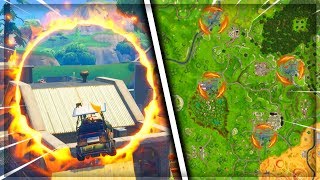 quotTRAVERSER LES CERCLES ENFLAMMÉSquot DÉFI SEMAINE 5 SAISON 6  FORTNITE Battle Royale [upl. by Ophelie]