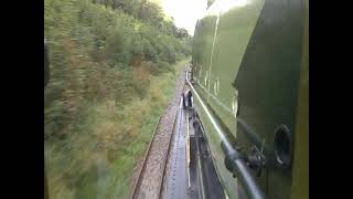 Footplate ride between Bristol and Weston on GWR 6024 quotKing Edward Iquot 20th September 2009 [upl. by Ahtabat]