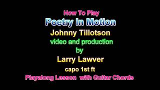 Poetry In Motion Johnny Tillotson [upl. by Mallorie]