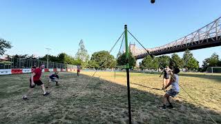 Grass Volleyball Highlight 061824 [upl. by Ahouh]