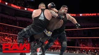 Titus Worldwide vs The Authors of Pain Raw July 2 2018 [upl. by Evangelin556]