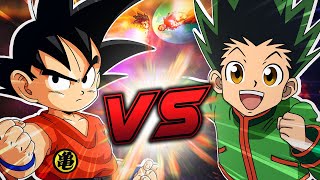 Kid Goku VS Gon DEATH BATTLE ANIMATION Dragon Ball VS Hunter X Hunter [upl. by Janicki11]