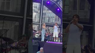 Vlaanderen feest Antwerpen 11072024 Hannah Mae amp Maksim ik wil dat je liegt [upl. by Lammaj]