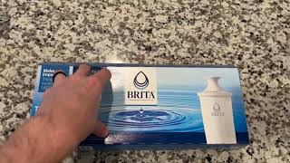 Brita Standard Water Filter for Pitchers and Dispensers BPAFree Reduces Copper Cadmium [upl. by Eradis111]