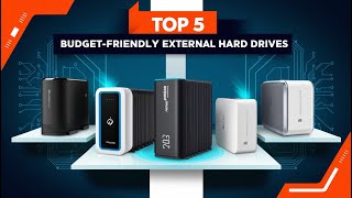 Top 5 BudgetFriendly External Hard Drives Affordable amp High Capacity Options [upl. by Kcirdled400]