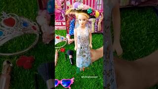 Satisfying with Unboxing amp Review Miniature Barbies doll makeup💄toys video🔥 shorts [upl. by Gareth955]