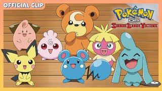 Tiny Pokémon  Pokémon DP Sinnoh League Victors  Official Clip [upl. by Constanta721]