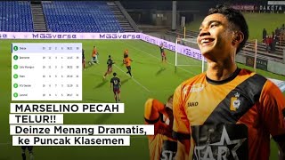 Marselino Pecah Telur KMSK Deinze Menang Dramatis Hadapi Club NXT dan ke Puncak Klasemen [upl. by Eemla]