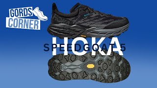 HOKA SPEEDGOAT 5 GORE TEX [upl. by Yeclehc163]