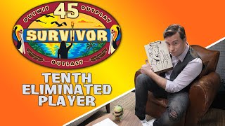 quotSurvivor 45quot Tenth Eliminated Castaway Exit Interview [upl. by Acyre12]