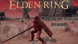 Elden Ring Maldron the Assassin Invasions [upl. by Eisned]