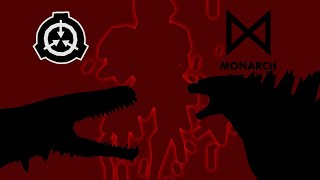 SCP 682 vs GODZILLA Animation [upl. by Marilou]