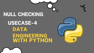 How to Perform Null Value Checking in Python [upl. by Ennaeus]