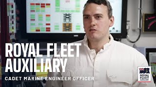 Working as a Cadet Marine Engineer Officer in the Royal Fleet Auxiliary [upl. by Eyks]