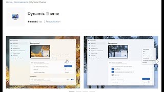 Dynamic Theme  Windows 10 amp 11  must have Windows app for your Lock Screen and background [upl. by Ruttger130]