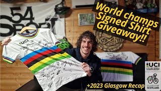 GIVEAWAY 2023 GLASGOW WORLD CHAMPS RECAP  THE BEST RIDERS IN THE WORLD SIGNED THIS SHIRT [upl. by Crosley]