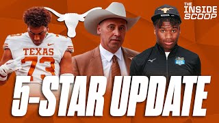 Texas Football Adding ELITE 5Star Talent to 2024 Recruiting Class  Longhorn Recruiting News [upl. by Rossuck]