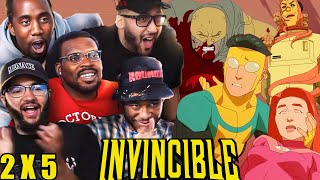 THINGS GOT CRAZY Invincible 2 x 5 ReactionReview [upl. by Rebekah125]