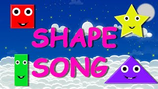 Shape Song  Rhymes for Kids  Children Song [upl. by Onfroi]